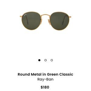 New Ray Ban sunglasses